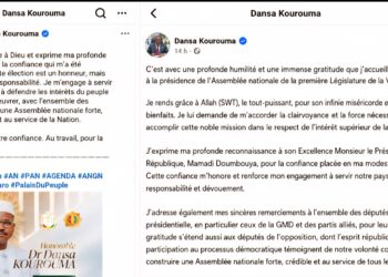 Indépendance du pouvoir législatif: Entre théorie et réalité. Analyse de communications contrastées du nouveau président de l&rsquo;Assemblée nationale